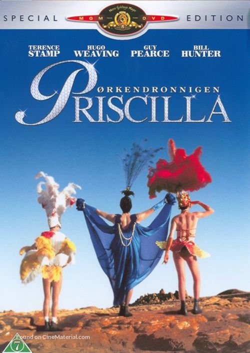 The Adventures of Priscilla, Queen of the Desert - Danish Movie Cover