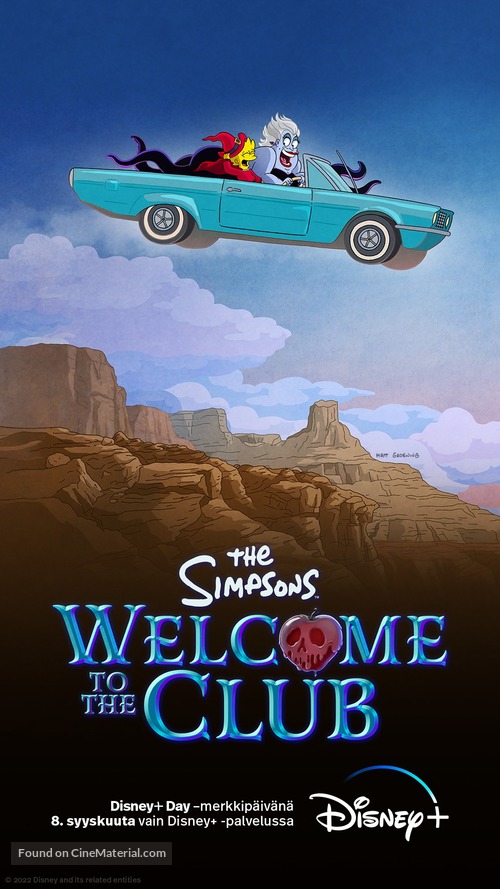 The Simpsons: Welcome to the Club - Finnish Movie Poster