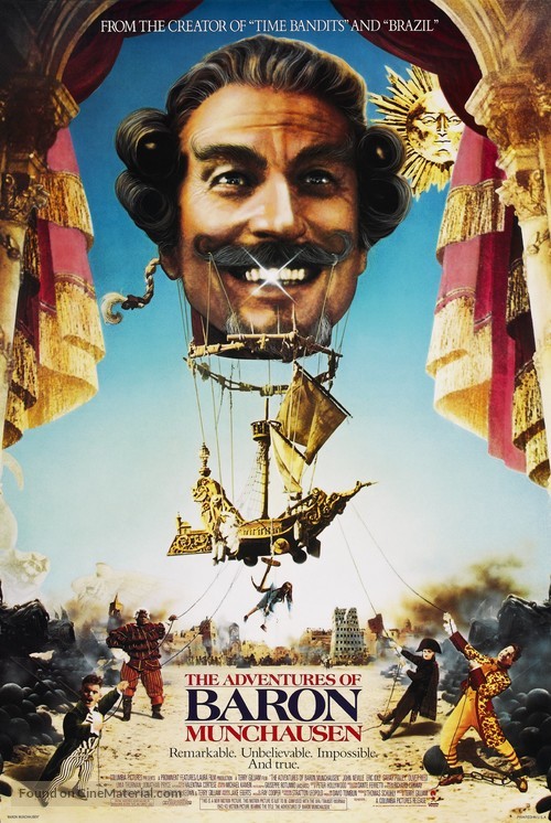The Adventures of Baron Munchausen - Movie Poster