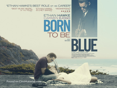 Born to Be Blue - British Movie Poster