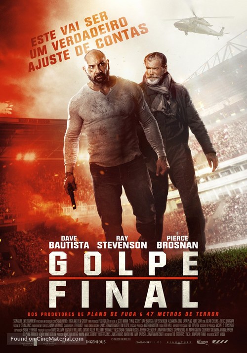 Final Score - Portuguese Movie Poster