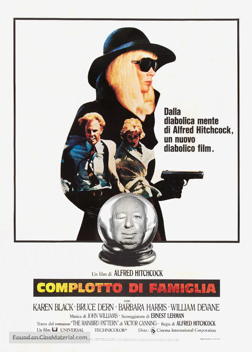 Family Plot - Italian Movie Poster