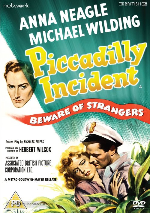 Piccadilly Incident - British DVD movie cover