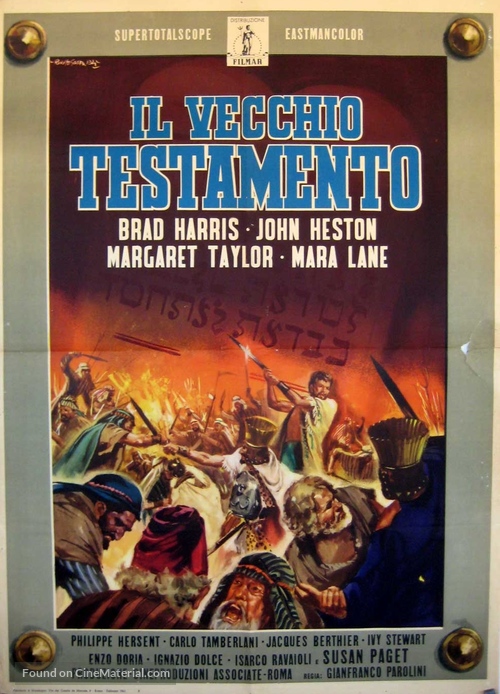 Il vecchio testamento - Italian Movie Poster