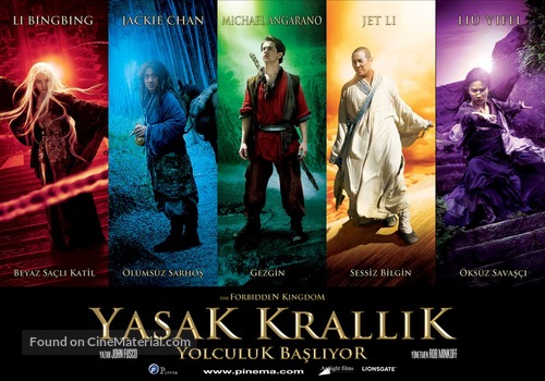The Forbidden Kingdom - Turkish Movie Poster