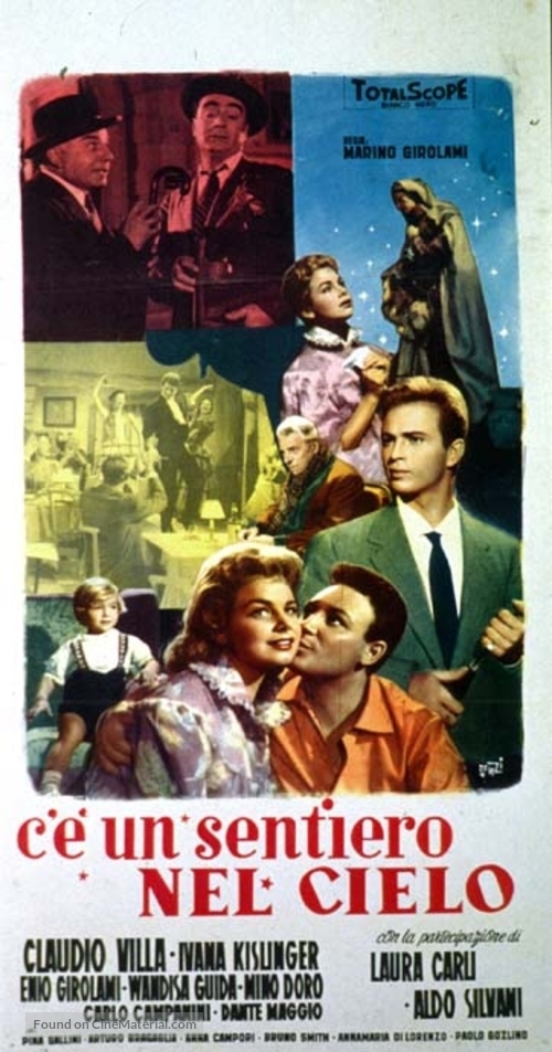 C&#039;&egrave; un sentiero nel cielo - Italian Movie Poster