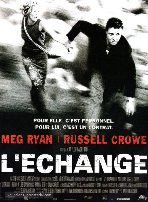 Proof of Life - French Movie Poster