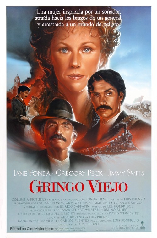 Old Gringo - Argentinian Movie Poster