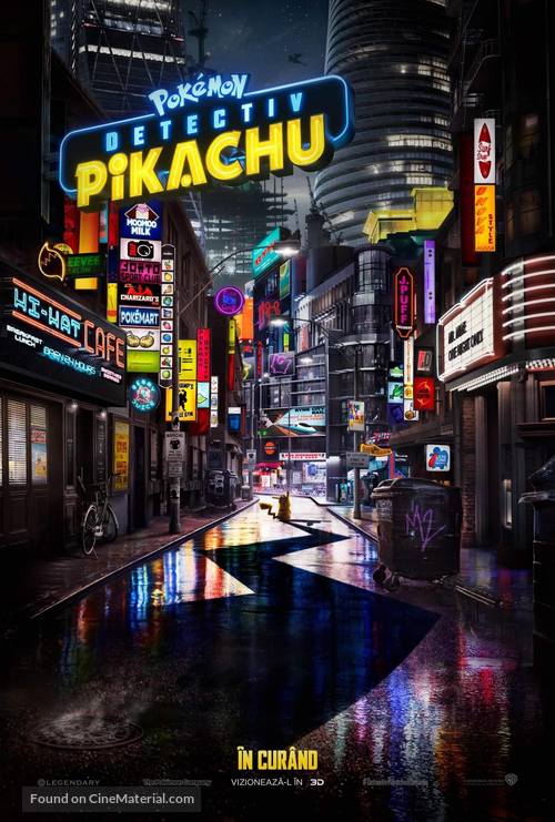 Pok&eacute;mon: Detective Pikachu - Romanian Movie Poster