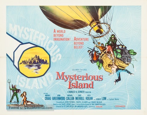 Mysterious Island - Movie Poster