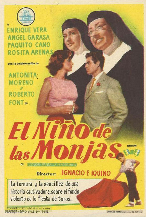 Ni&ntilde;o de las monjas, El - Spanish Movie Poster