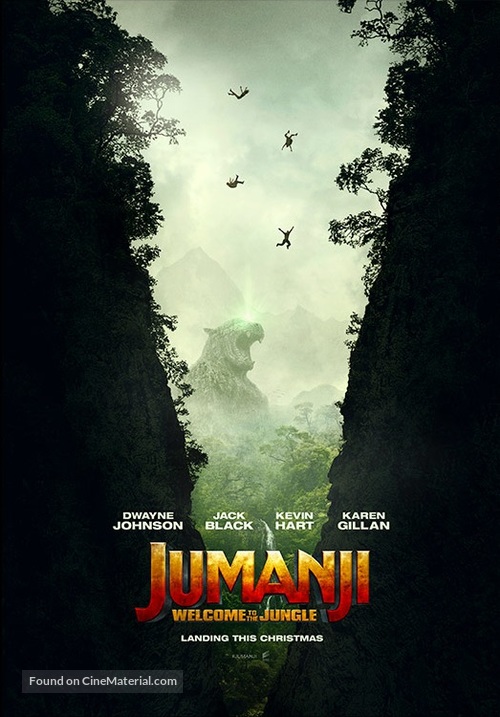 Jumanji: Welcome to the Jungle - Movie Poster