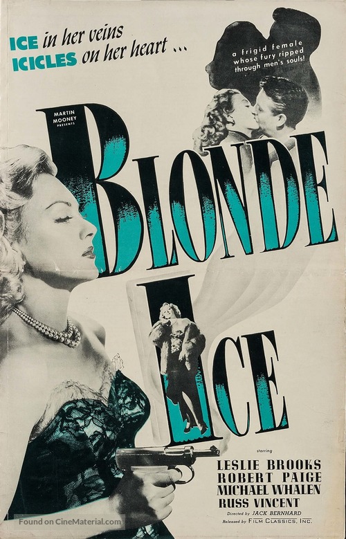 Blonde Ice - poster