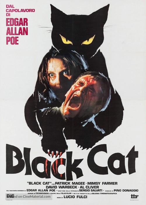 Black Cat (Gatto nero) - Italian Movie Poster
