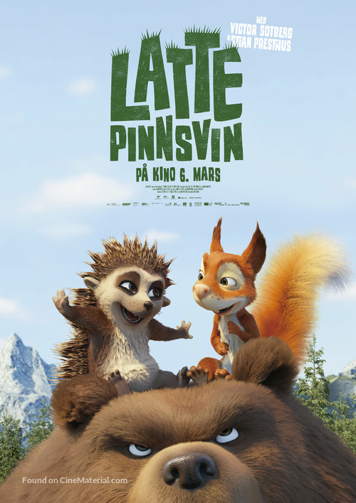 Latte &amp; The Magic Waterstone - Norwegian Movie Poster