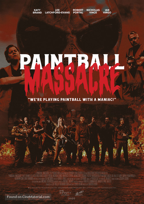 Paintball Massacre - British Movie Poster