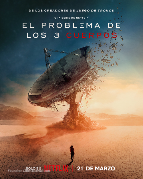 &quot;3 Body Problem&quot; - Spanish Movie Poster