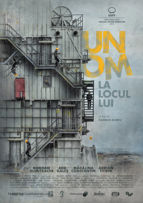 Un om la locul lui - Romanian Movie Poster