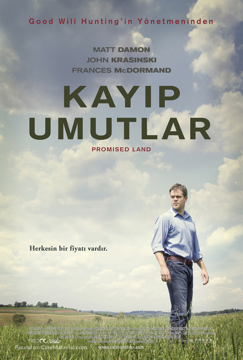 Promised Land - Turkish Movie Poster