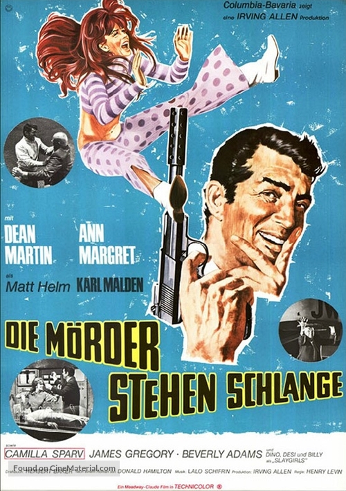 Murderers&#039; Row - German Movie Poster