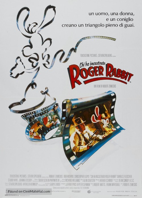 Who Framed Roger Rabbit - Italian Movie Poster