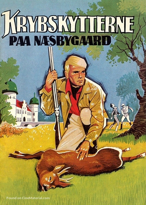 Krybskytterne p&aring; N&aelig;sbyg&aring;rd - Danish Movie Poster