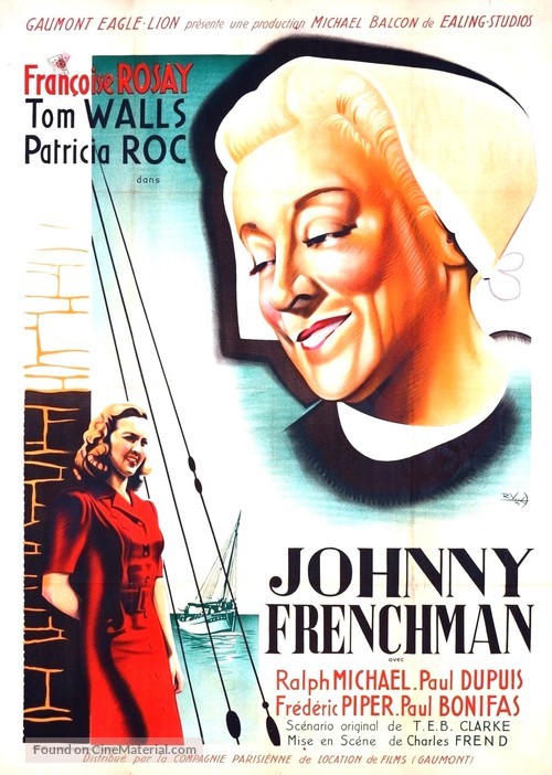 Johnny Frenchman - French Movie Poster