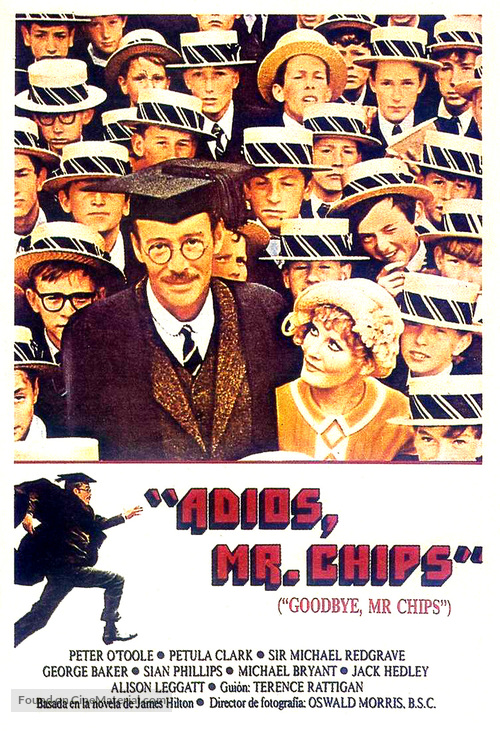 Goodbye, Mr. Chips - Spanish Movie Poster