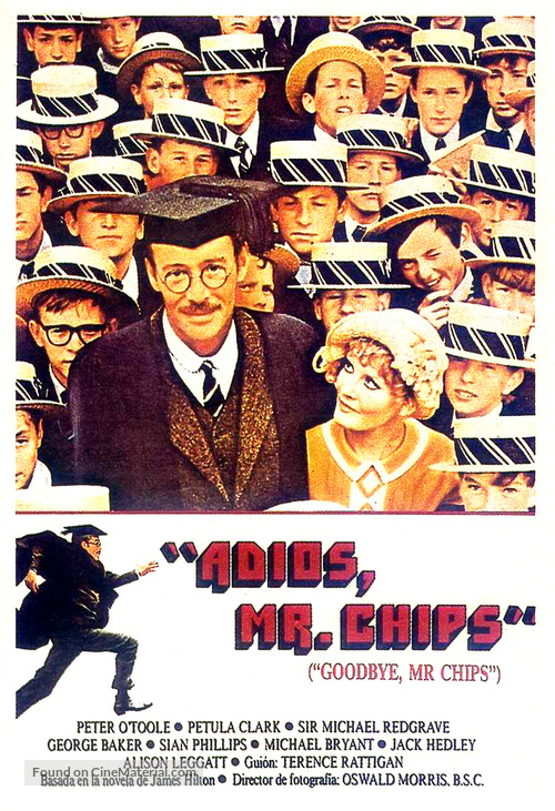 Goodbye, Mr. Chips - Spanish Movie Poster