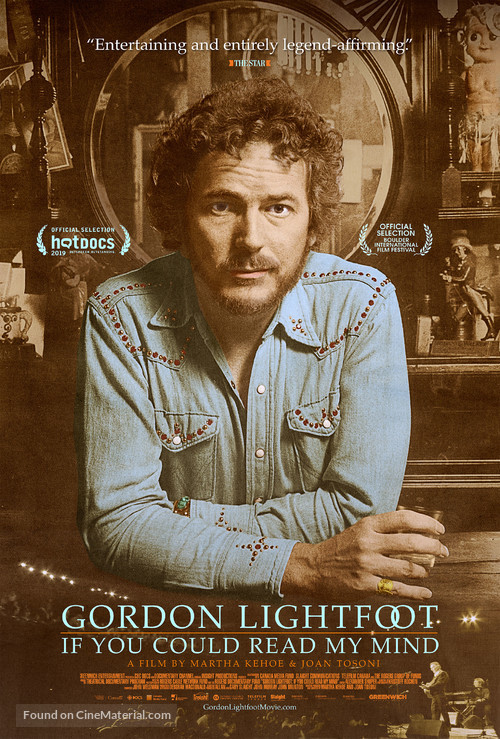 Gordon Lightfoot: If You Could Read My Mind - Movie Poster