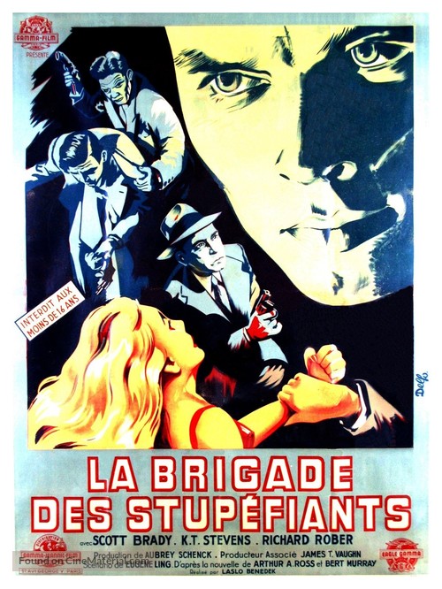 Port of New York - French Movie Poster