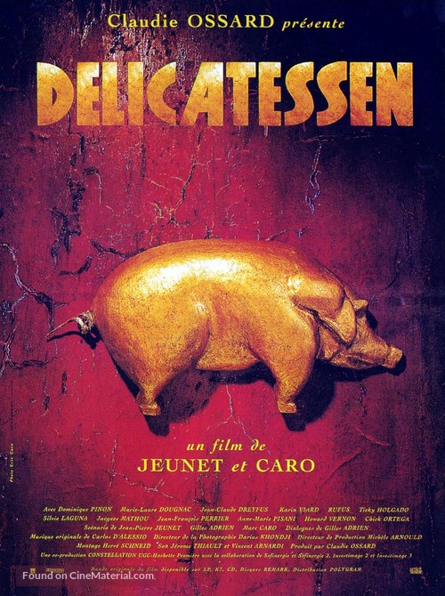 Delicatessen - French Movie Poster