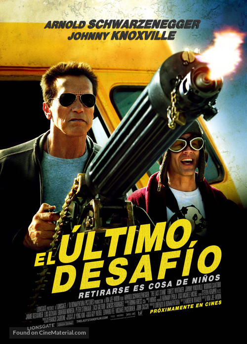 The Last Stand - Chilean Movie Poster