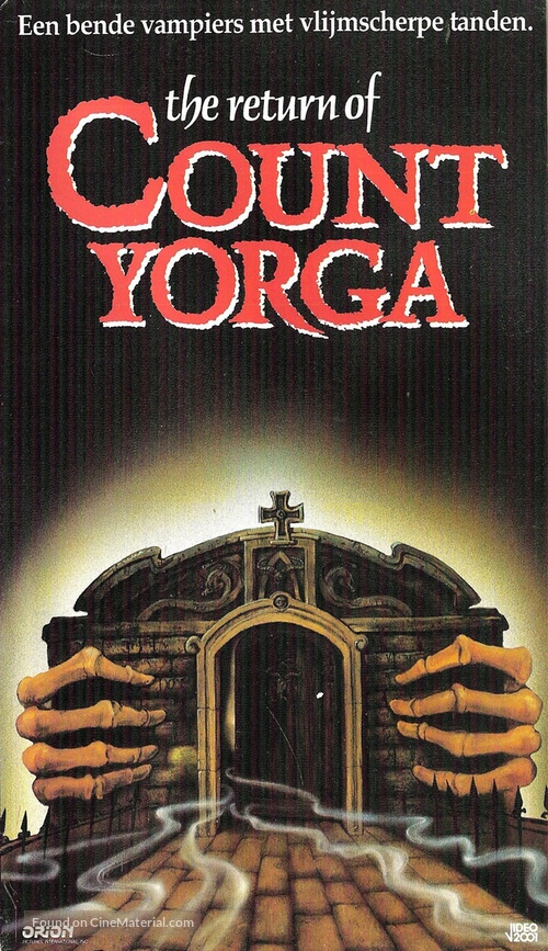 The Return of Count Yorga - Dutch VHS movie cover