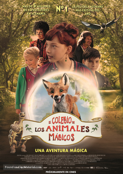 Die Schule der magischen Tiere - Spanish Movie Poster