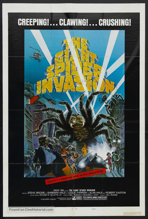 The Giant Spider Invasion - Movie Poster