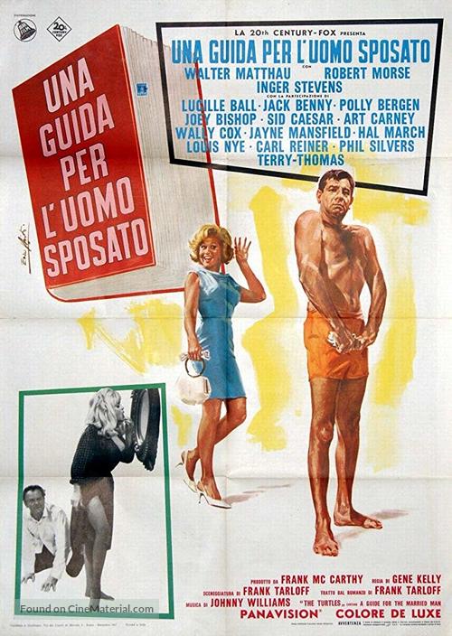 A Guide for the Married Man - Italian Movie Poster