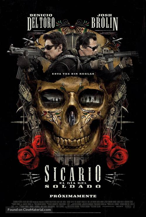 Sicario: Day of the Soldado - Spanish Movie Poster