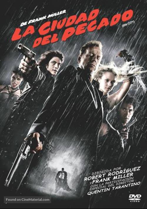 Sin City - Argentinian DVD movie cover