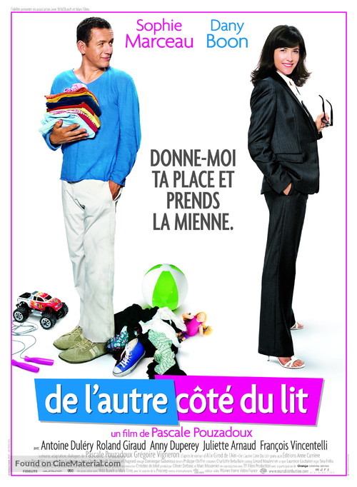 De l&#039;autre cote du lit - French Movie Poster