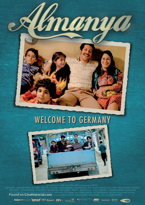 Almanya - Willkommen in Deutschland - British Movie Poster