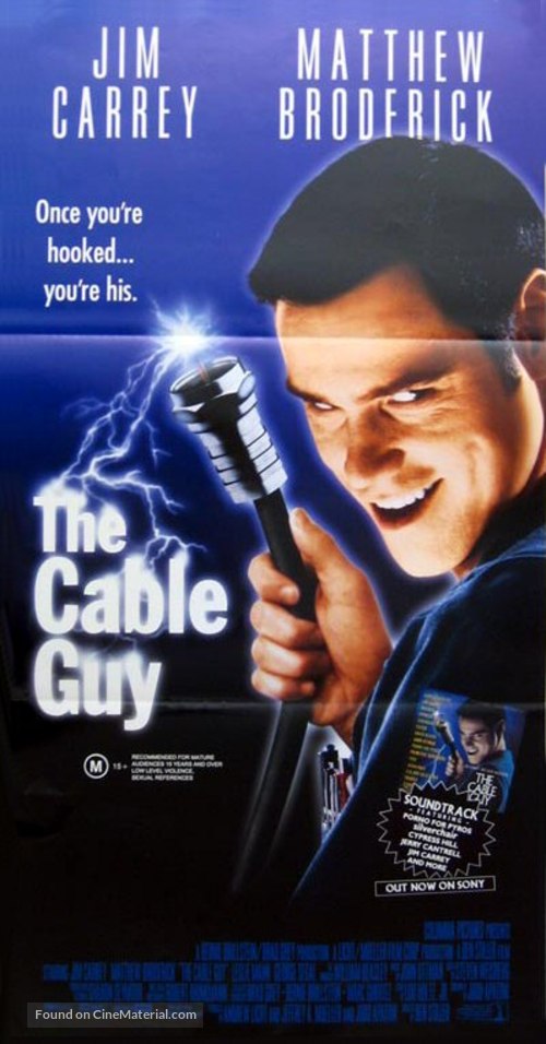 The Cable Guy - Australian Movie Poster
