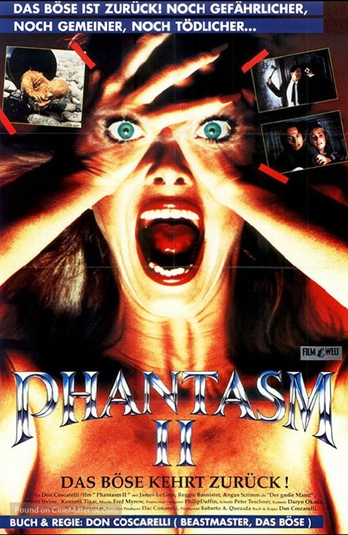 Phantasm II - German Movie Poster