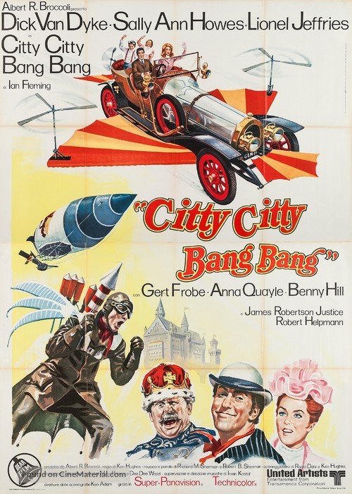 Chitty Chitty Bang Bang - Italian Movie Poster