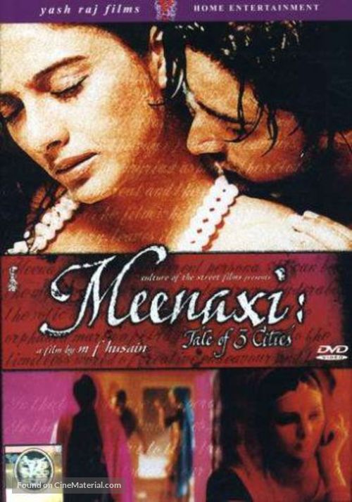 Meenaxi: Tale of 3 Cities - Indian DVD movie cover