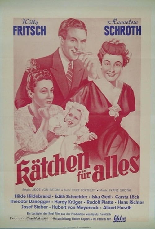 K&auml;tchen f&uuml;r alles - German Movie Poster