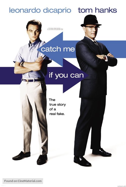 Catch Me If You Can - DVD movie cover