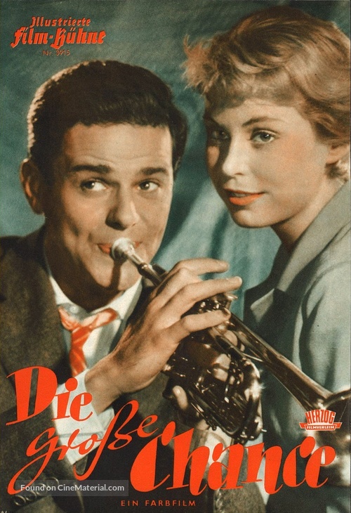 Die grosse Chance - German poster