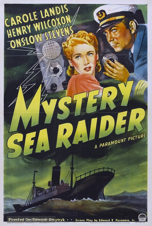 Mystery Sea Raider - Movie Poster