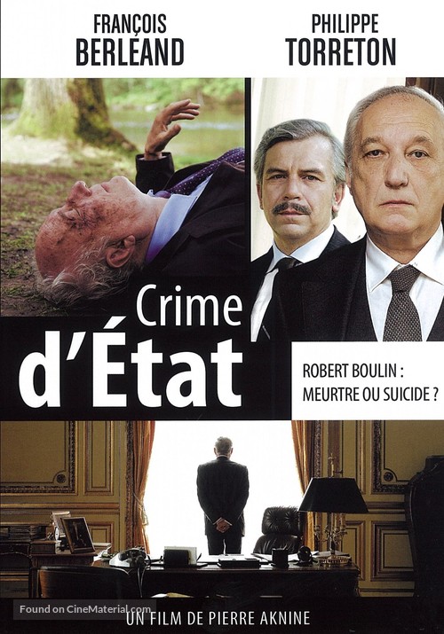 Crime d&#039;&Eacute;tat - French Movie Cover